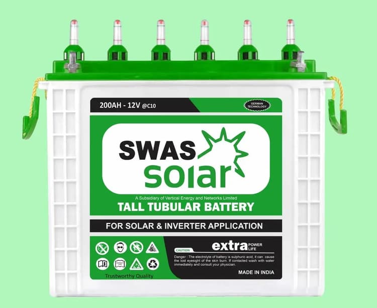 Tublar battery 200A SWAS model