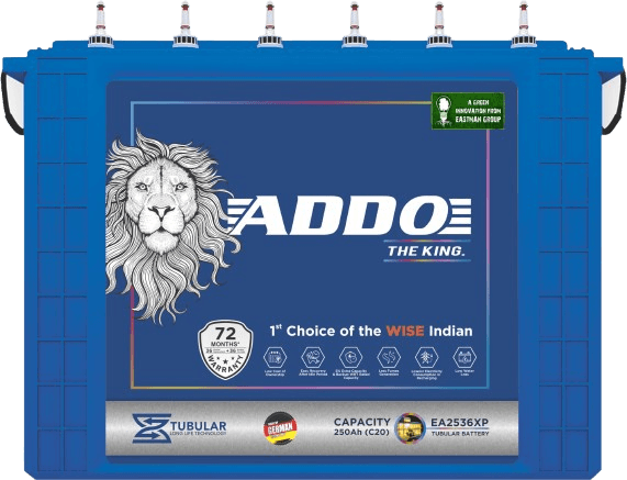 Tublar battery 200A ADDO model